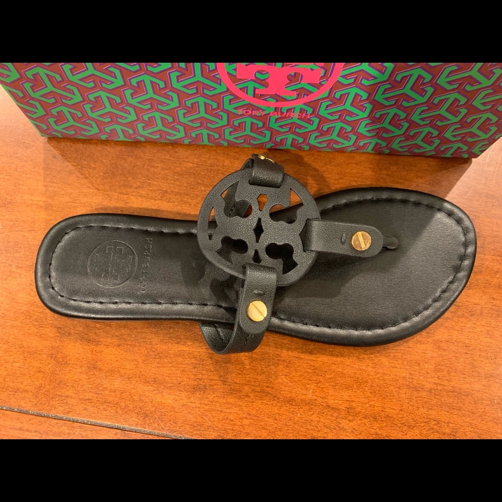 Black Tory Burch sandals